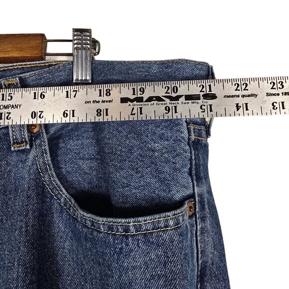 Levi's‎ 550 Jeans 42X30 Men's Blue Straight Leg Denim - Picture 10 of 10